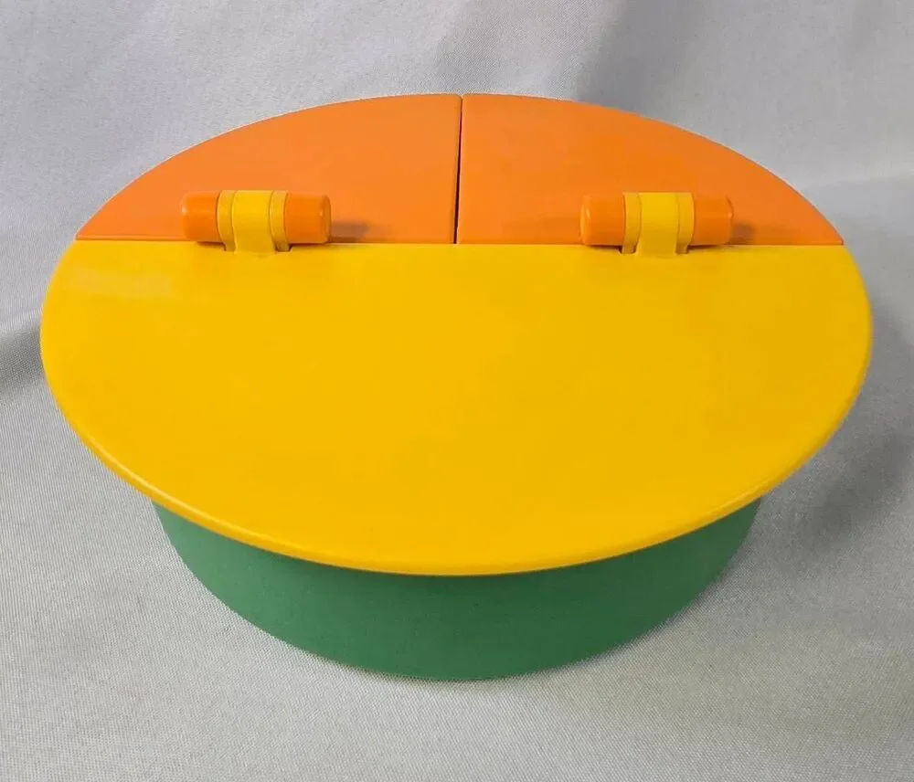 Vintage IKEA Storage Boxes by Hagberg - Postmodern Pop Art Memphis Style